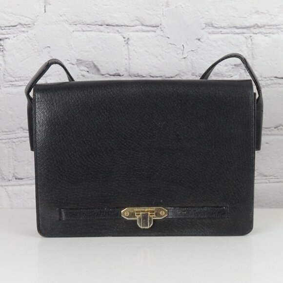 VALENTINO VTG Messenger Style Flap-Over Shoulder Bag / Crossbody [fits tablet] - Picture 3 of 16